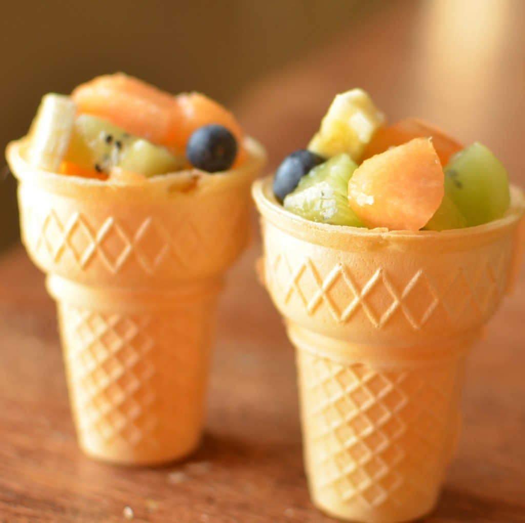 Fruit cones super healthy kids